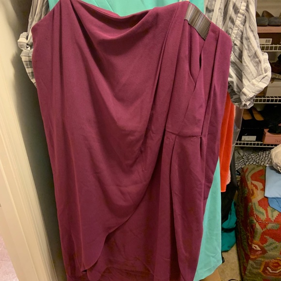 Halston Heritage Strapless Cocktail Dress - Picture 9 of 9